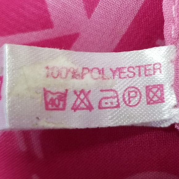 NOXIYA PINK PRINT SCARF 60" LONG X 20" WIDE - Picture 2 of 5